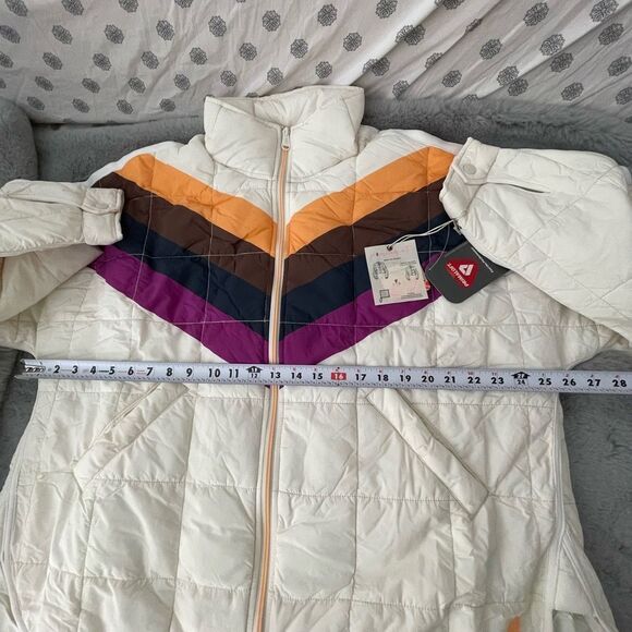 NWT FP Movement x Hatch Printed Puffer Jacket size Medium maternity - Picture 13 of 15